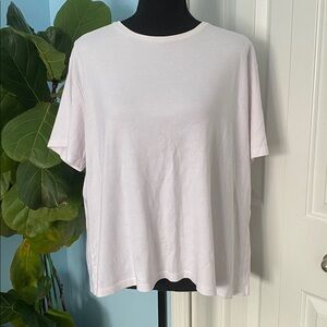 Donating soon!! Coldwater Creek 2X 100% Cotton White Short Sleeve Shirt